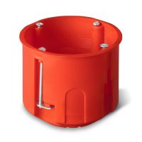 Puszka p/t PK-60 głęboka karton-gips IP20, ceglasta RAL2012 | 0220-00 Elektro-Plast Nasielsk