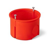 Puszka p/t PK-60F PRO z wkrętami IP20, ceglasta | 0281-01 Elektro-Plast Nasielsk