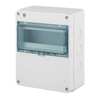 Rozdzielnica n/t RN 1x10, IP65, drzwi transparentne dymne, Hermetica | 2205-01 Elektro-Plast Nasielsk