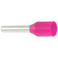 Końcówka tulejkowa izolowana HI 0,34/6 F ERHL przekrój: 0,34mm2, dł. tulejki 6 (opak 500szt) | E08KH-02010101001 Ergom