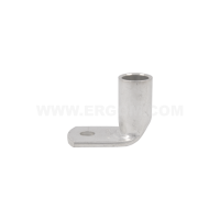 Końcówka rurowa kątowa K90R 185/10 przekrój: 185mm2, otwór pod śrubę M10X /50 | E11KM-01040104950 Ergom