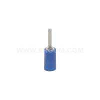 Końcówka kablowa igiełkowa izolowana Cu KII 2,5-10 PCV przekrój: 2,5mm2 dł. 10mm (opak 100szt) | E09KO-02040300500 Ergom
