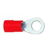 Końcówka oczkowa izolowana KOI 1/10, przekrój: 1,0mm2, otwór pod śrubę M10 (opak 100szt) | E09KO-02010101400 Ergom