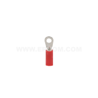 Końcówka oczkowa izolowana KOI 1/3 PCV przekrój: 1,0mm2, otwór pod śrubę M3 (opak 100szt) | E09KO-02010300200 Ergom