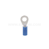 Końcówka oczkowa izolowana KOI 2,5/5 PCV, przekrój: 2,5mm2, otwór pod śrubę M5 (opak 100szt) | E09KO-02010301200 Ergom