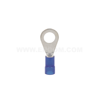 Końcówka oczkowa izolowana KOI 2,5/6 PC, przekrój: 2,5mm2, otwór pod śrubę M6 (opak 100szt) | E09KO-02010201300 Ergom