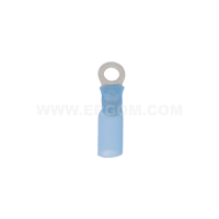 Końcówki oczkowe w izolacji term. KOIT 2,5/4 przekrój: 1,0mm2, otwór pod śrubę M4 (opak 100szt) | E09KO-02070200401 Ergom