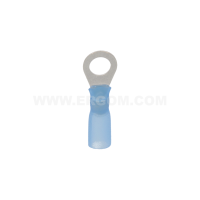 Końcówki oczkowe w izolacji term. KOIT 2,5/6 przekrój: 2,5mm2, otwór pod śrubę M6 (opak 100szt) | E09KO-02070200601 Ergom