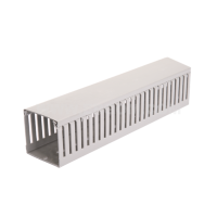 Korytko grzebieniowe drobnoperforowane KOPD 120X60/2 szare (2m) | E02KK-01010202401 Ergom