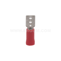 Nasuwka izolowana NI 4,8/1/0,8 PCV (opak 100szt) | E10KN-03010103001 Ergom