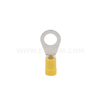 Końcówka oczkowa izolowana KOI 6/8 przekrój: 6mm2, otwór pod śrubę M8 (opak 25szt) | E09KO-02010102802 Ergom