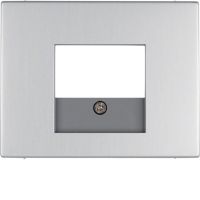 Płytka czołowa do gniazda głośnikowego i gniazda ładowania USB, alu, K.5 | 10357003 Hager
