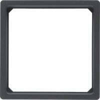 Pierścień adaptacyjny do płytki czołowej 50 x 50 mm antracyt, aksamit, Q.x | 11096076 Hager