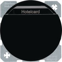 Łącznik przekaźnikowy na kartę hotelową, czarny, R.1/R.3 | 16402045 Hager