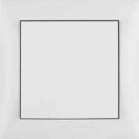 Zasilacz 24V z ramką, system przywoławczy, biały matowy, S.1 | 52049909 Hager