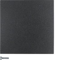Przycisk pojedynczy do ściemniacza przyciskowego, sterownika i mechanizmu Berker, antracyt, mat B.x/ | 85141185 Hager