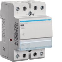 Stycznik cichy 230VAC 2NO 63A AC-7a/b | ESC263S Hager