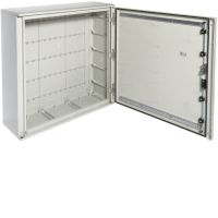 Obudowa poliester 850x850x300mm, IP65, PANEL-struct., naśc., drzwi pełne, Orion+ | FL306B Hager