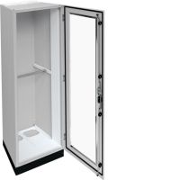 Rozdzielnica stojąca IP55/I 550x1850x400 + cokół 100mm, drzwi transparentne, univers | FR22V1 Hager