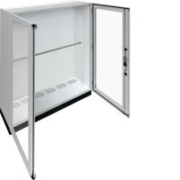 Rozdzielnica stojąca IP55/II 1550x1850x400 + cokół 100mm, drzwi transp., univers | FR26U1 Hager