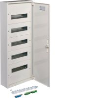 Rozdzielnica n/t z zaciskami PE/N 5R/60M (5x12) I kl. IP30, FW2 | FW512WT Hager