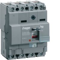 Wyłącznik mocy x160 4P 25kA 63A | HHA064H Hager