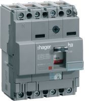 Wyłącznik mocy x160 4P 40kA 160A | HNA161H Hager