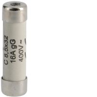 Wkładka bezpiecznikowa cylindryczna C 8,5x32mm gG 16A 400VAC | L8532C16 Hager