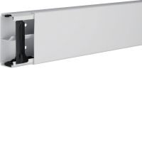 Kanał elektroinstalacyjny PVC 40x90mm z przegrodą, jasnoszary, Tehalit.LF | LF4009107035 Hager