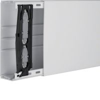 Kanał elektroinstalacyjny PVC 60x190mm, jasnoszary, Tehalit.LF | LF6019007035 Hager