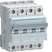 Wyłącznik nadprądowy 10kA 4P C 25A MCB | NCN425 Hager