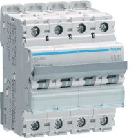 Wyłącznik nadprądowy 10kA 4P D 50A MCB | NDN450 Hager