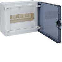 Rozdzielnica n/t IP40 drzwi transparentne 8M, Golf | VS108TD Hager