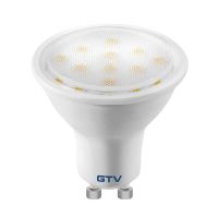 Żarówka LED GU10, 3W, 220lm, 3000K, kąt świecenia 120 stopni | LD-NGU10P-3W GTV