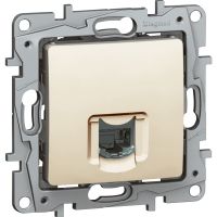Gniazdo 1xRJ45 kat. 6 UTP kremowe Niloe | 664873 Legrand