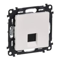 Gniazdo komputerowe pojedyncze RJ45 kat. 5e UTP, białe, Valena Life | 753140 Legrand