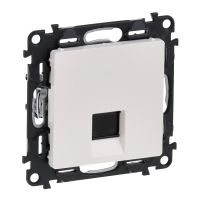 Gniazdo komputerowe pojedyncze RJ45 kat. 6a STP, białe, Valena Life | 753148 Legrand