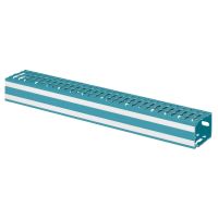 Kanał grzebieniowy Lina25 40x60mm (SxW) niebieski, dostarczany z pokrywami (2m) | 036207 Legrand