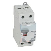 Wyłącznik różnicowo-prądowy P 302 2P 25A 100MA typ AC serii DX3 | 411514 Legrand