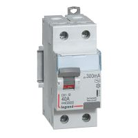 Wyłącznik różnicowo-prądowy P 302 2P 40A 300MA typ AC serii DX3 | 411525 Legrand