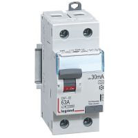 Wyłącznik różnicowo-prądowy P302 2P 63A 30mA typ A serii DX3 | 411556 Legrand