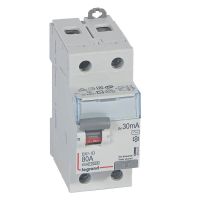 Wyłącznik różnicowo-prądowy P 302 2P 80A 30MA typ AC serii DX3 | 411507 Legrand