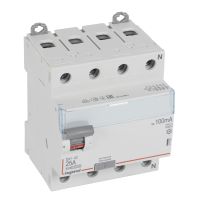 Wyłącznik różnicowo-prądowy P 304 4P 25A 100MA typ A serii DX3 | 411769 Legrand