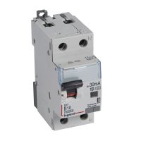Wyłącznik różnicowo-nadprądowy P 312 2P B 10A 30MA typ A 10KA serii DX3 | 411286 Legrand