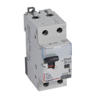 Wyłącznik różnicowo-nadprądowy P312 2P C 25A 30mA typ A serii DX3 | 411063 Legrand