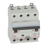 Wyłącznik różnicowo-prądowy P314 DX3 C25 30MA 4P A | 411236 Legrand