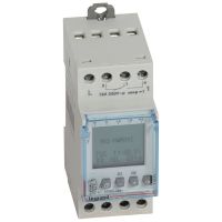 Programator cyfrowy tygodniowy 2-kanałowy D22 | 412641 Legrand