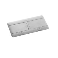 Minipuszka POPUP do wyposażenia, 8 (2x4) moduły, aluminium | 054013 Legrand