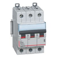 Wyłącznik nadprądowy S303 3P B 40A 6kA serii DX3 | 407565 Legrand