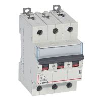 Wyłącznik nadprądowy S313 3P B 10A 10kA serii DX3 | 408989 Legrand